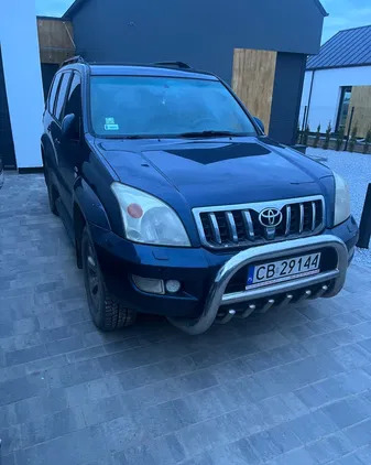 kujawsko-pomorskie Toyota Land Cruiser cena 48000 przebieg: 318000, rok produkcji 2004 z Bydgoszcz